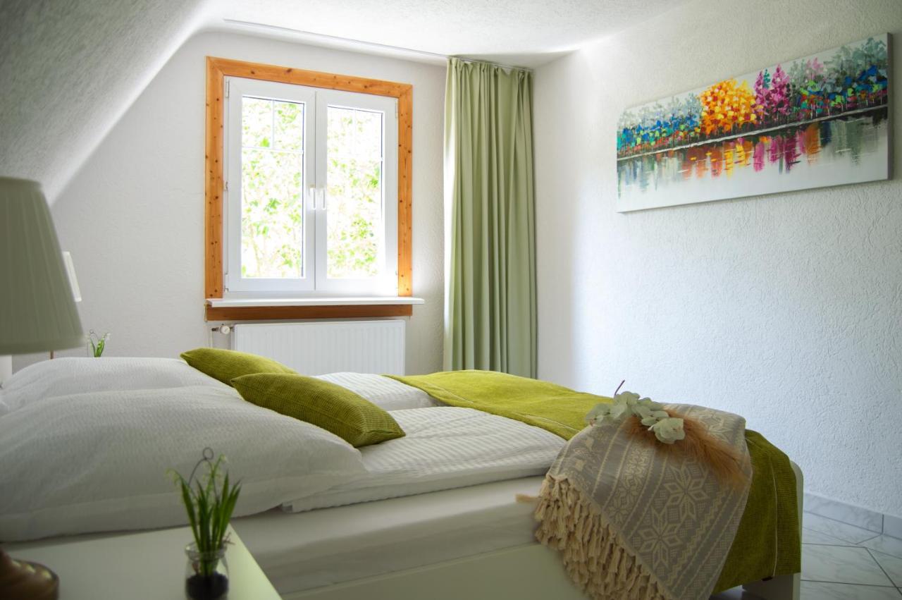 Wellness Mitten In Der Wasserfallstadt Triberg 트리베르크 외부 사진